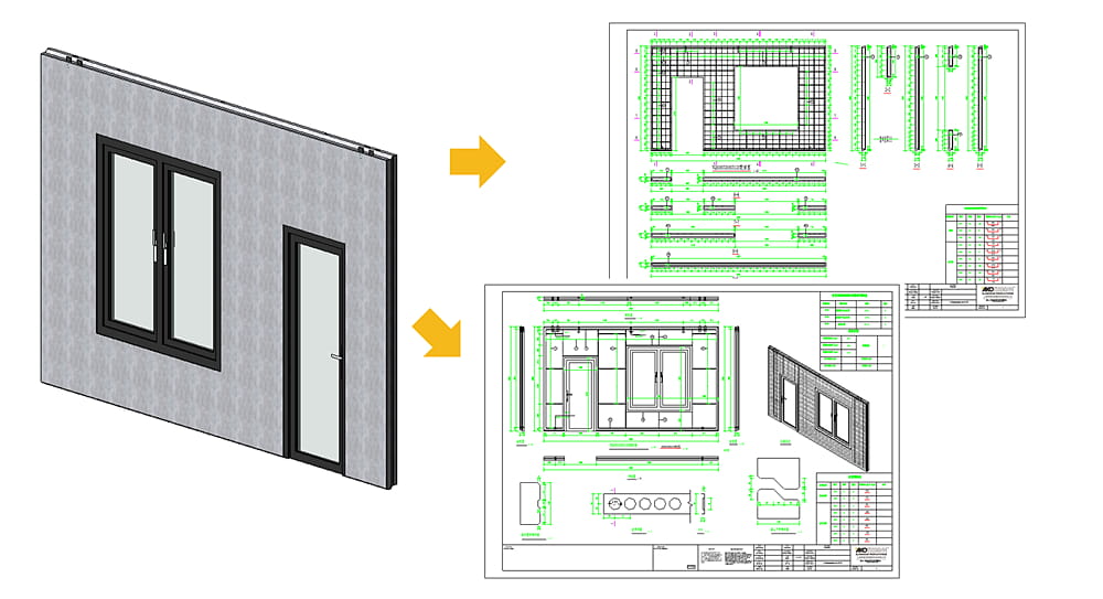 Detailed 2D Drawings